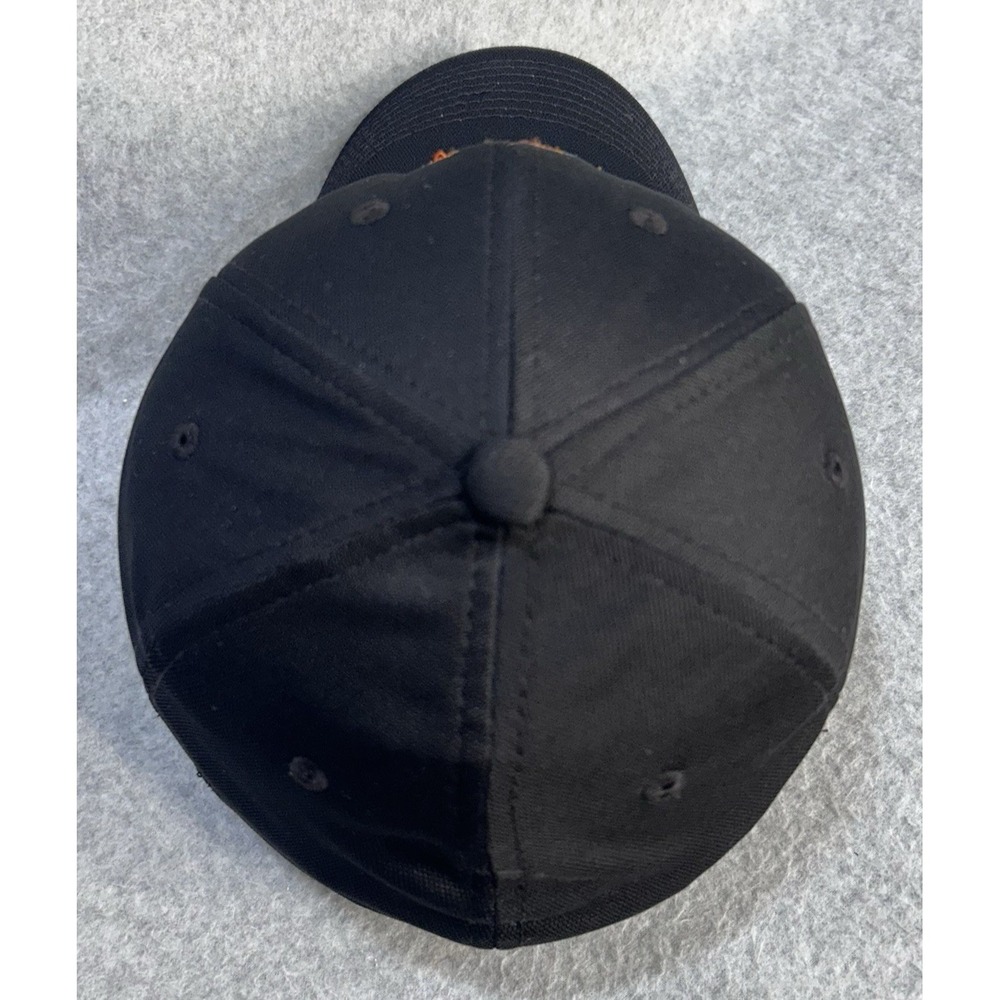 Oklahoma State OSU Fitted Hat OC Sports Black Environmental Health Safety - Picture 6 of 14